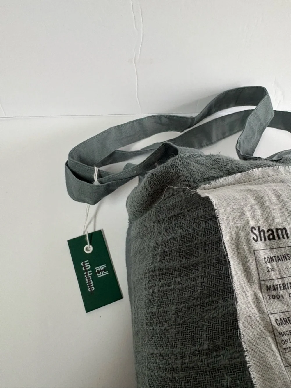 NWT Urban Outfitters Cozy Slub Sham Set